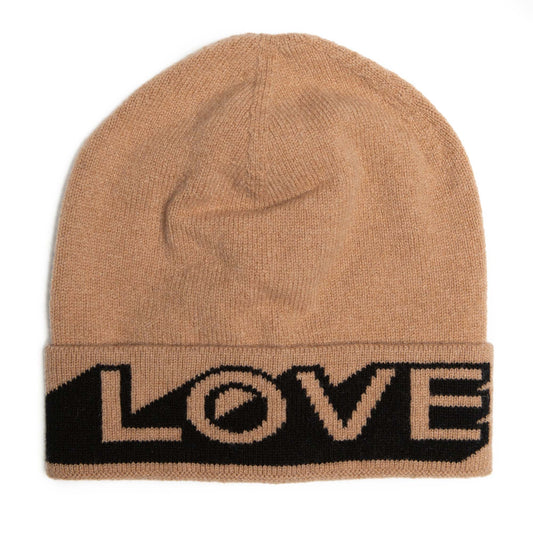 LOVE HAT CAMEL BLACK - GREEN THOMAS