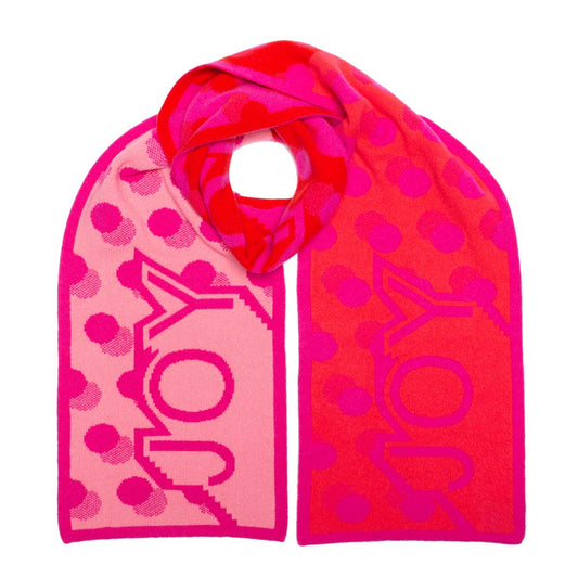 JOY BLANKET SCARF PINK MIX - GREEN THOMAS