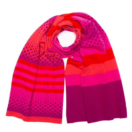 DIAMOND SHAWL PINK MIX - GREEN THOMAS