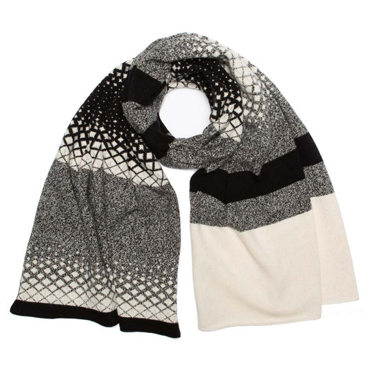 DIAMOND SHAWL MONO MIX - GREEN THOMAS