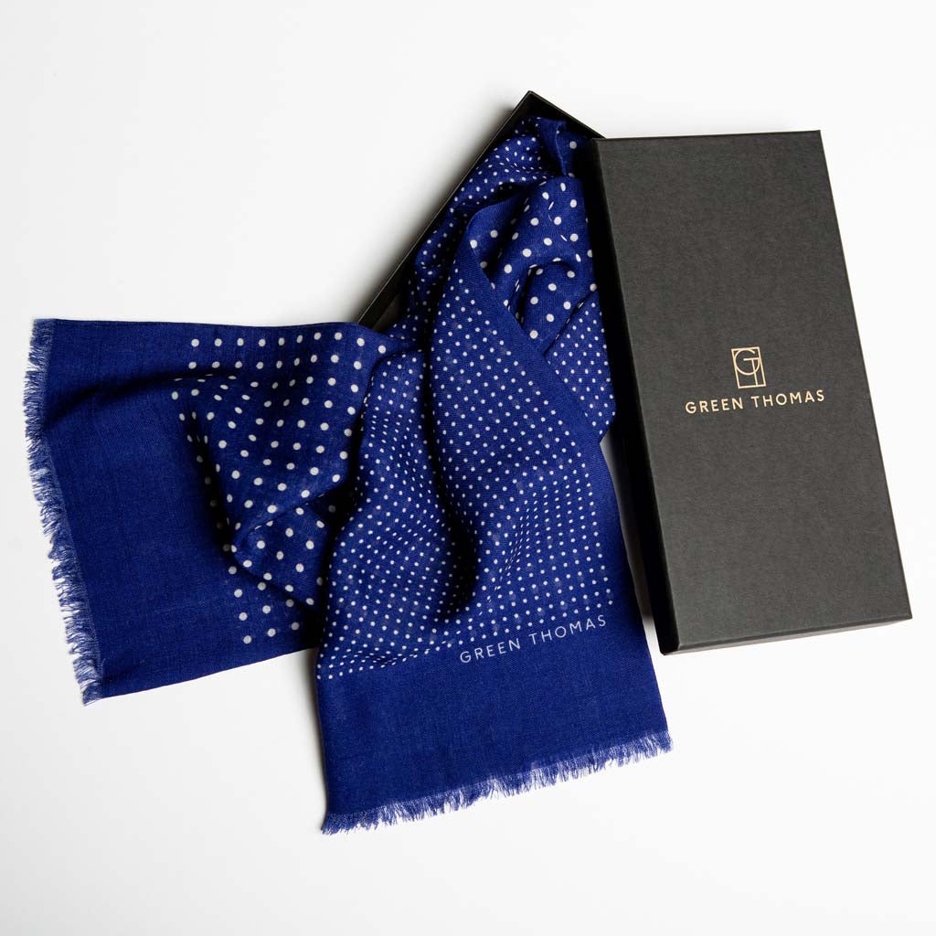 CAMO KHAKI SCARF - GREEN THOMAS