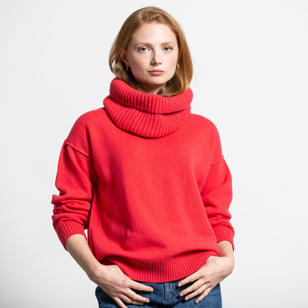 SNOOD CORAL - GREEN THOMAS