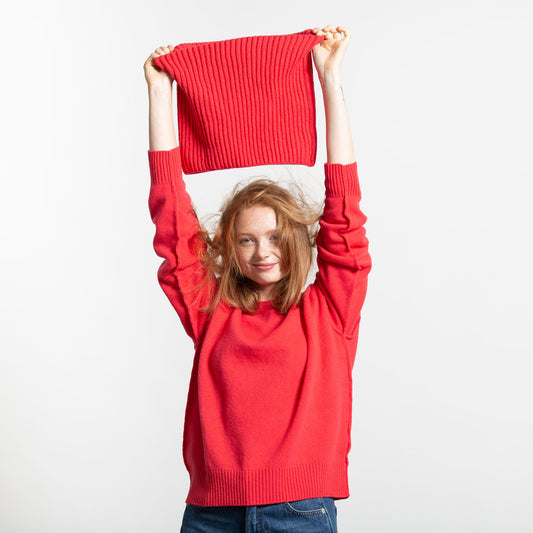 SNOOD CORAL - GREEN THOMAS