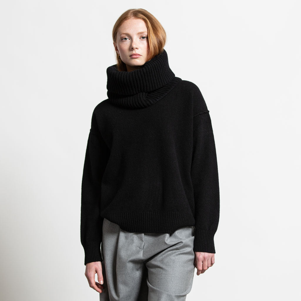 SNOOD BLACK - GREEN THOMAS