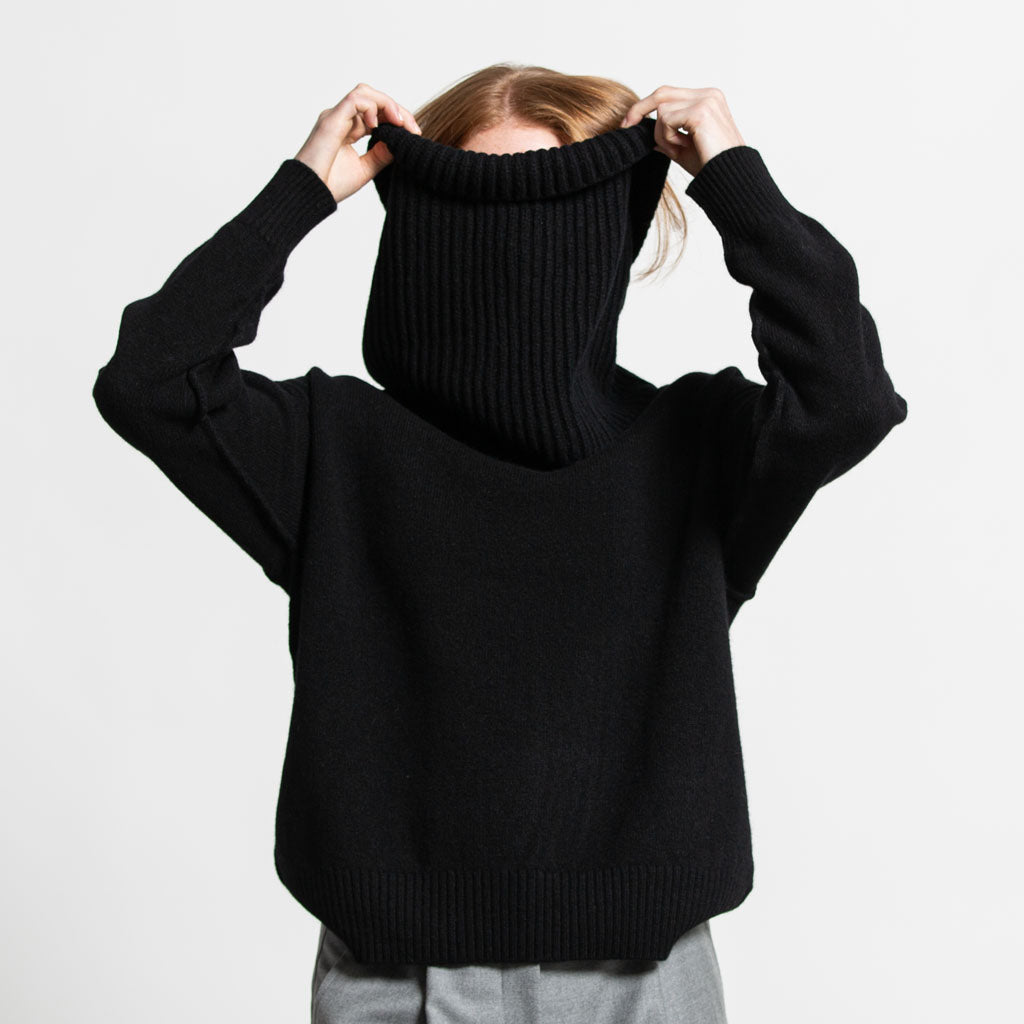 SNOOD BLACK - GREEN THOMAS