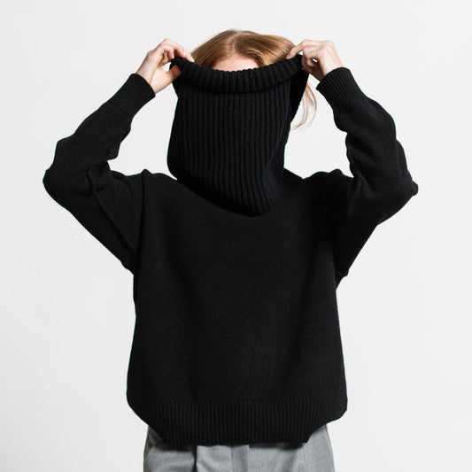 SNOOD BLACK - GREEN THOMAS