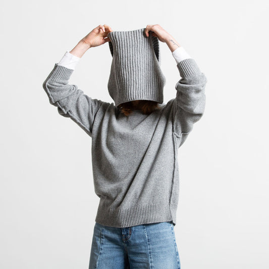 SNOOD SILVER GREY - GREEN THOMAS