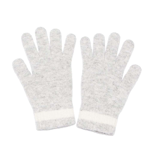 GLOVE SILVER WHITE - GREEN THOMAS