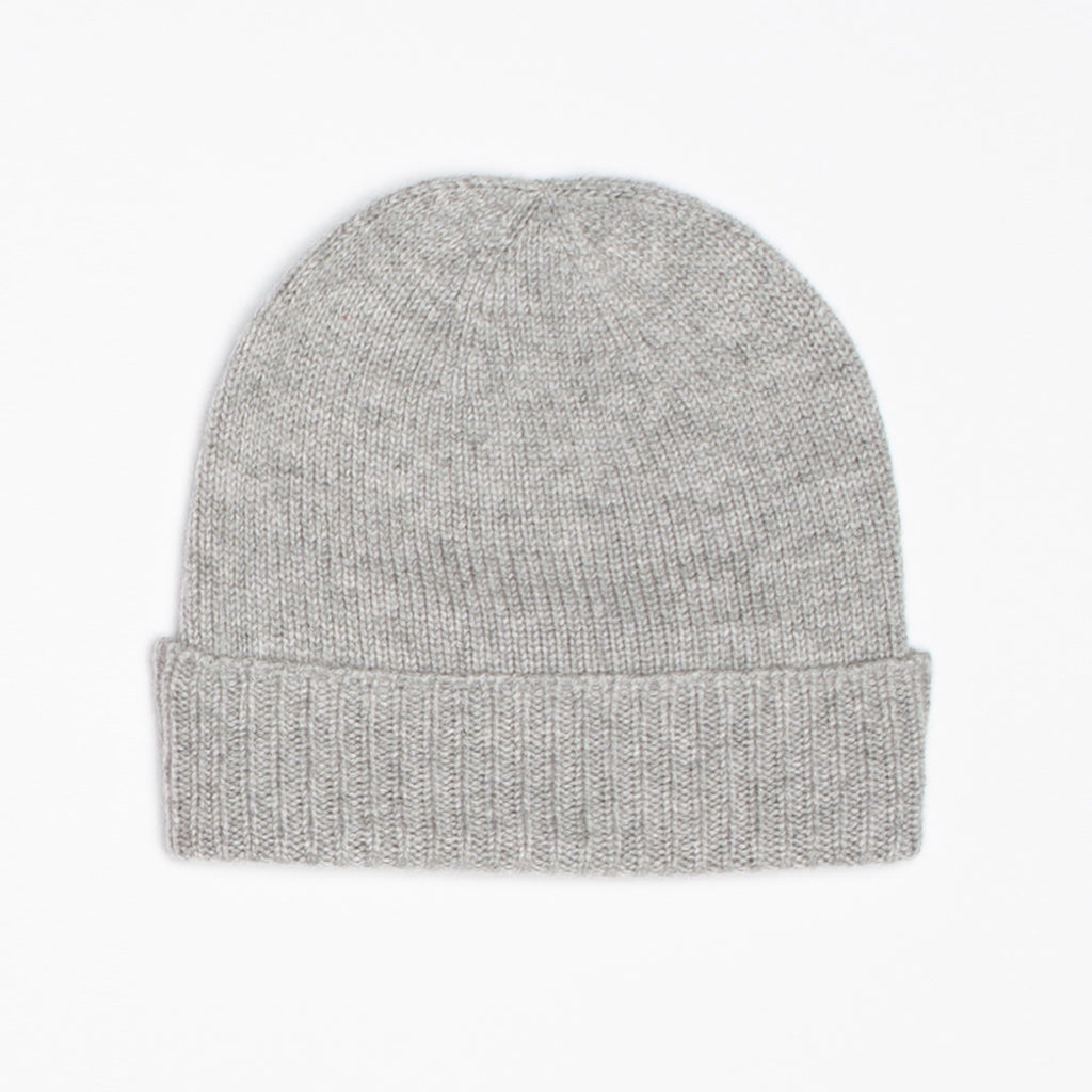 CASHMERE HAT SILVER - GREEN THOMAS
